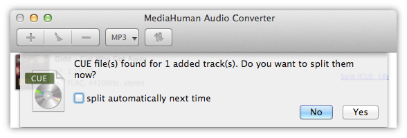 CUE split prompt